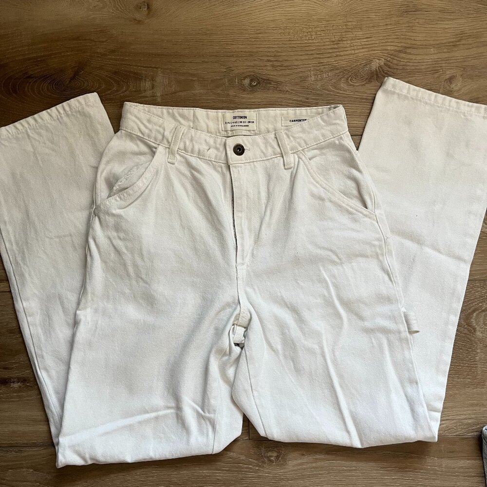 Cotton On white jeans, US 4